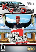 Game Wii Kevin VanDams Big Bass Challenge